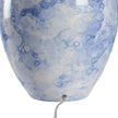 Wildwood Cino Blue Bubble Glazed Lamp
