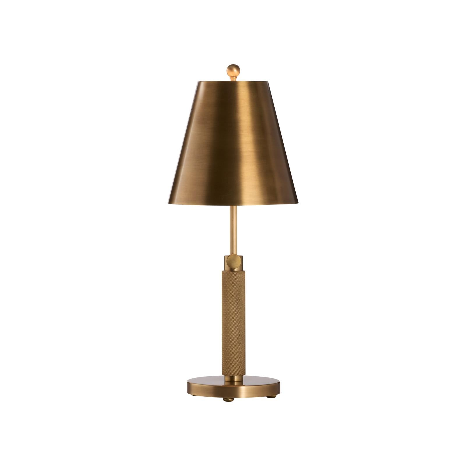 Wildwood Woodbury Brass Table Lamp