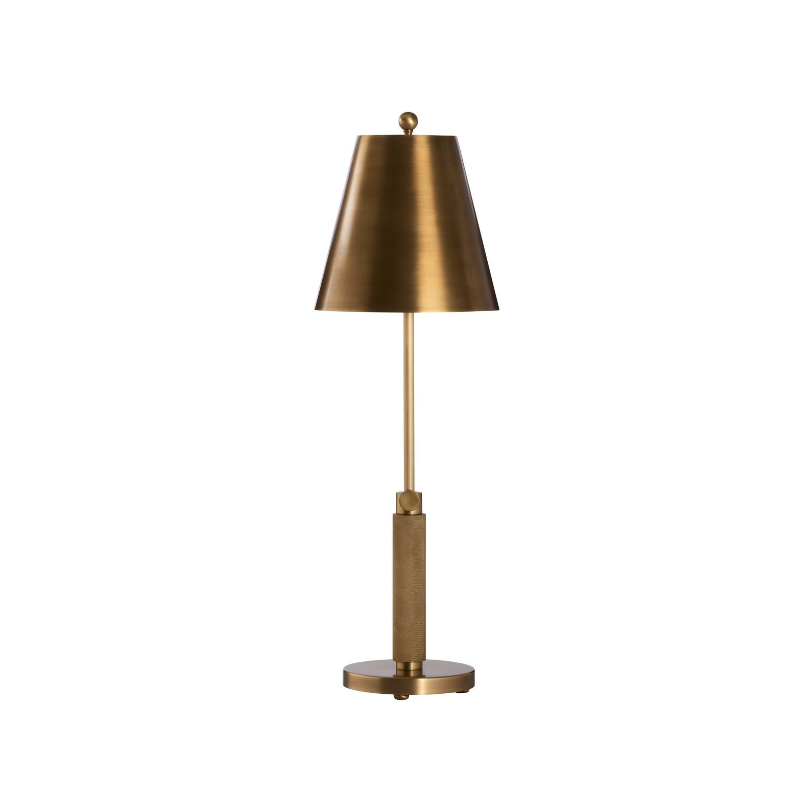 Wildwood Woodbury Brass Table Lamp