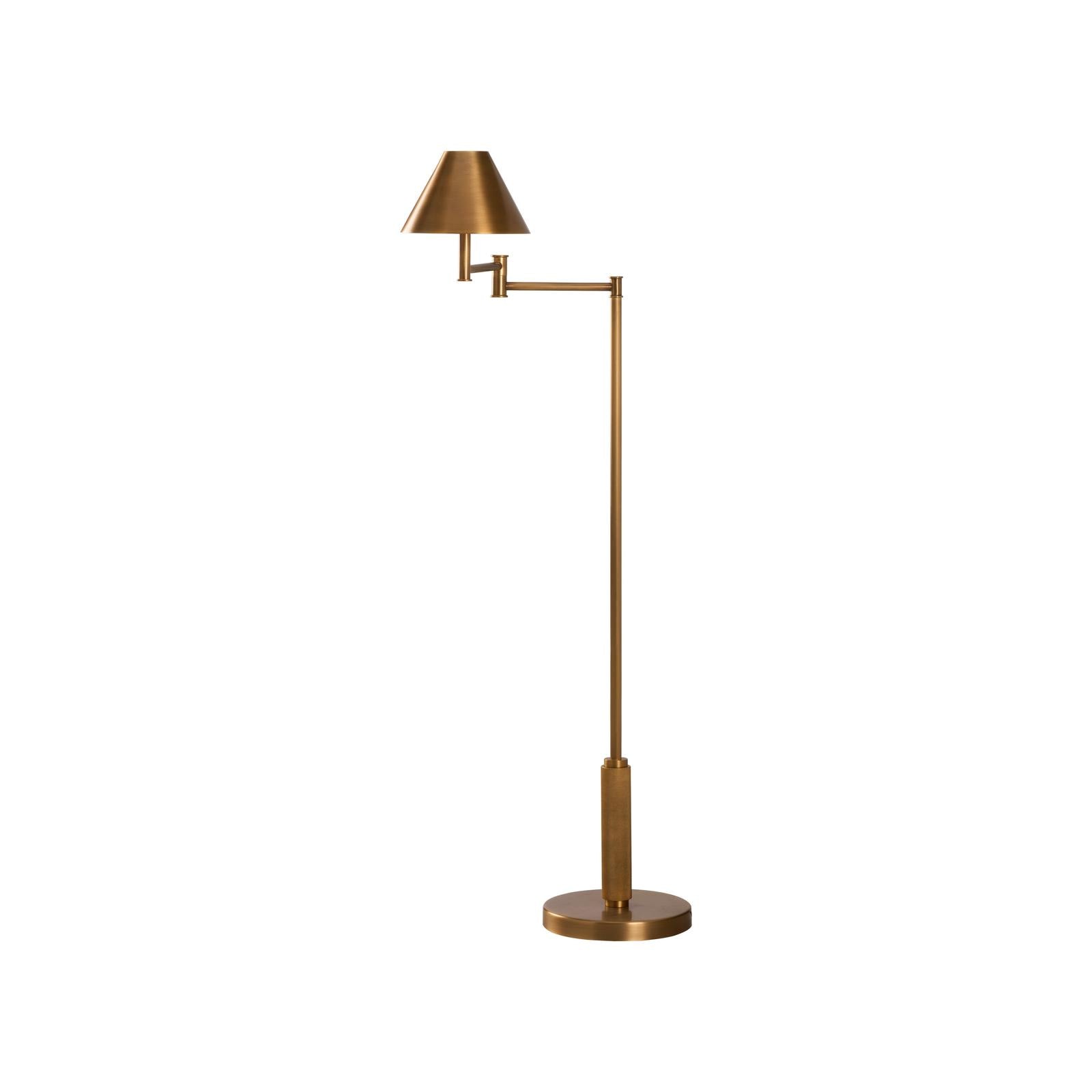 Wildwood Woodbury Brass Floor Lamp