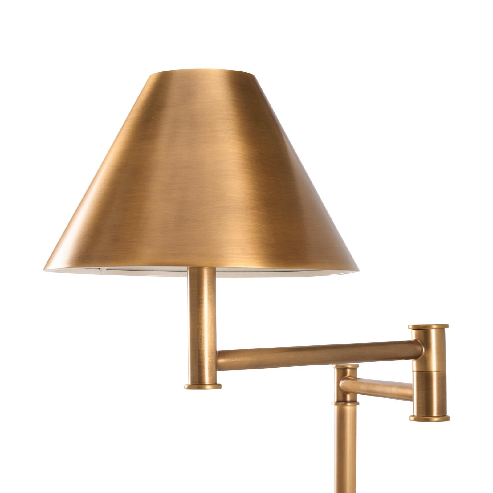 Wildwood Woodbury Brass Floor Lamp