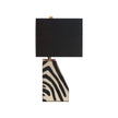 Wildwood Safari Black White Table Lamp