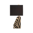 Wildwood Safari Black White Table Lamp