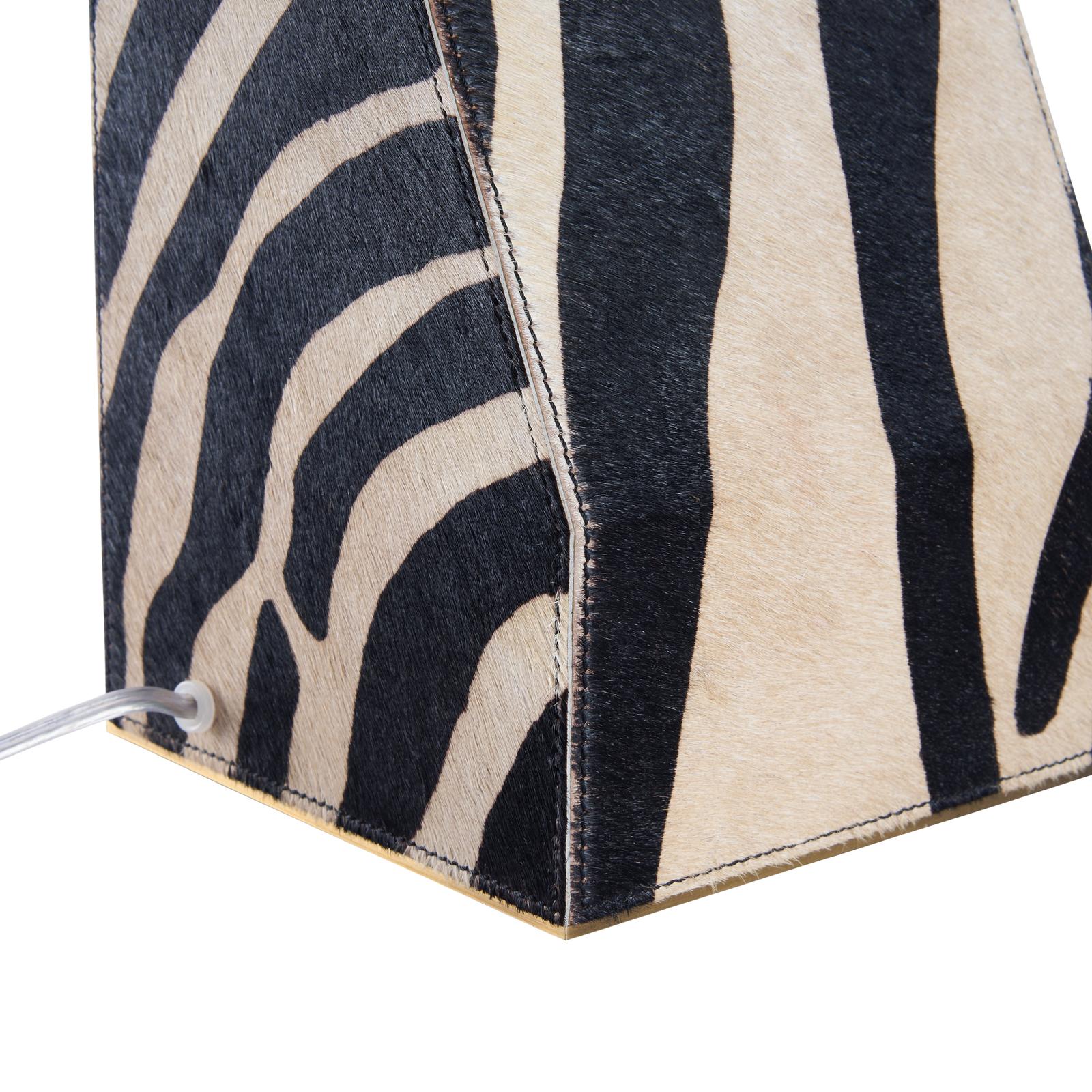 Wildwood Safari Black White Table Lamp
