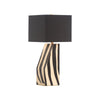 Wildwood Safari Black White Table Lamp