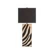 Wildwood Safari Black White Table Lamp