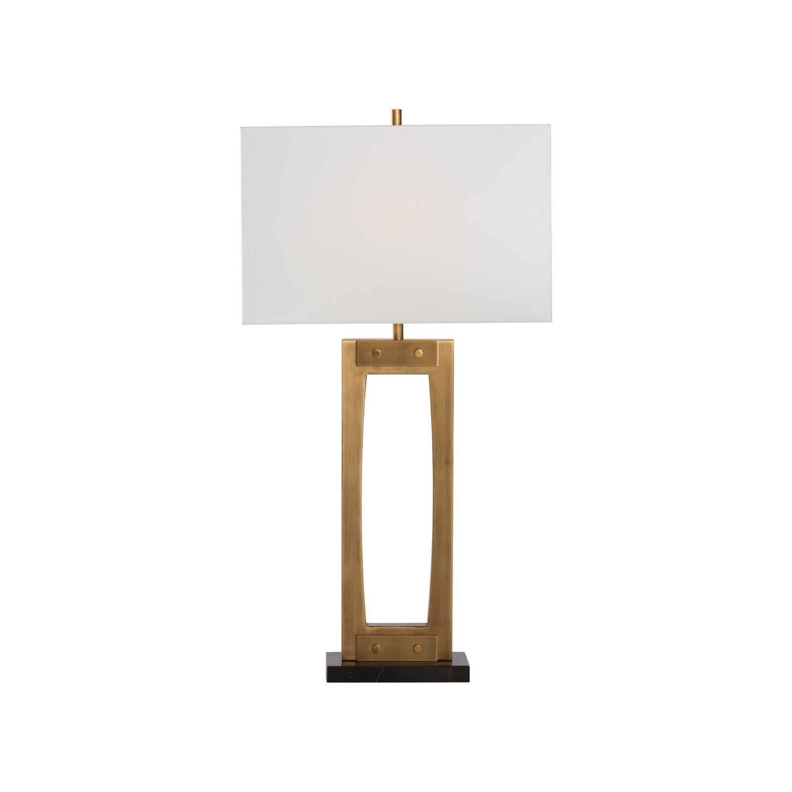 Wildwood Hattie Antique Brass Lamp