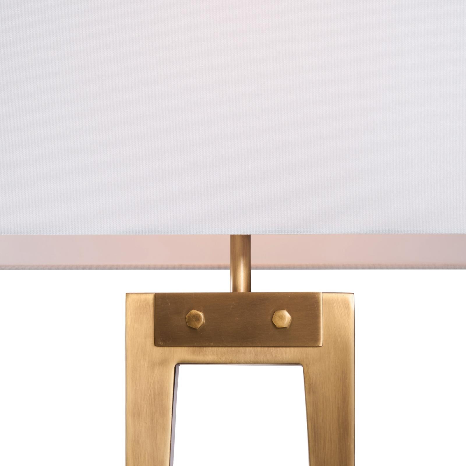 Wildwood Hattie Antique Brass Lamp