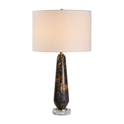 Uttermost Dames Dark Marble Table Lamp