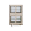 Magnussen Home Lenox Acadia White Display Cabinet