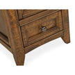 Magnussen Home Bay Creek Toasted Nutmeg End Table