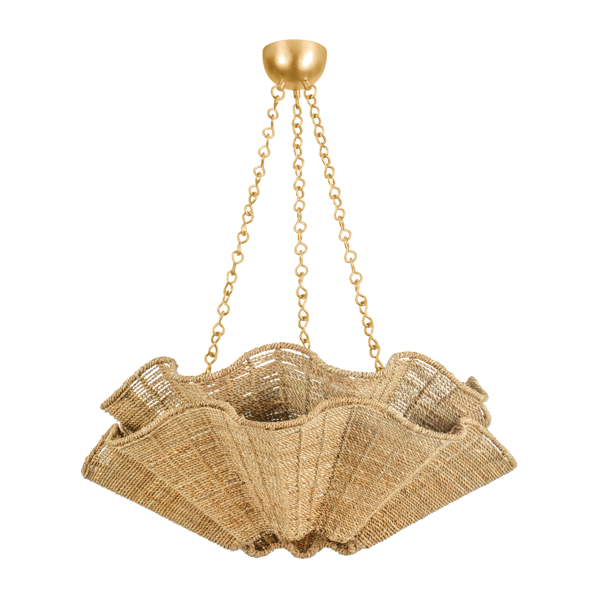 Hudson Valley Lighting Hayworth 6 Light 30.25 inch Vintage Gold Leaf Chandelier Ceiling Light