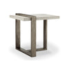 Magnussen Home Wiltshire Sea Shell Rectangular End Table