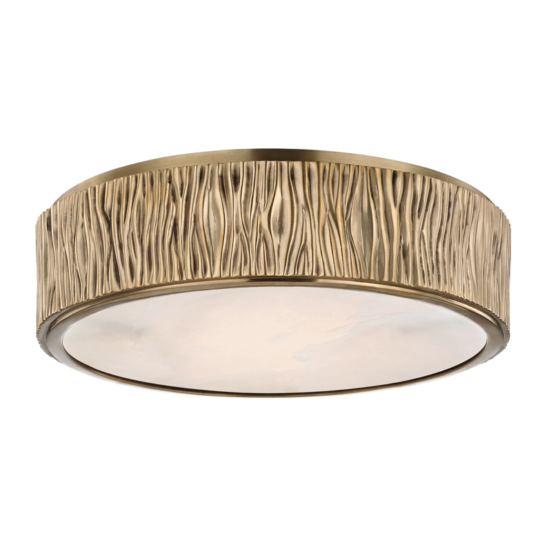 Hudson Valley Lighting Crispin 1 Light 13.5 inch Flush Mount Ceiling Light