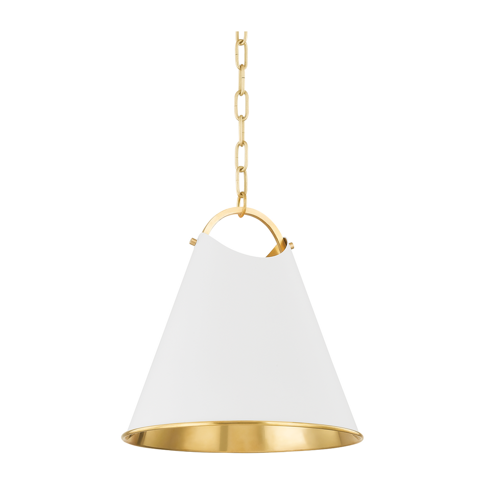 Hudson Valley Lighting Burnbay 1 Light 13.75 inch Pendant Ceiling Light