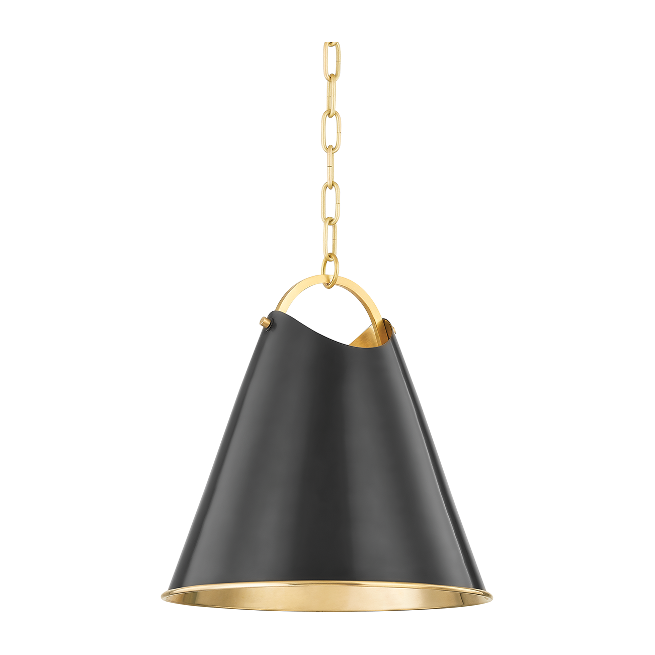 Hudson Valley Lighting Burnbay 1 Light 13.75 inch Pendant Ceiling Light