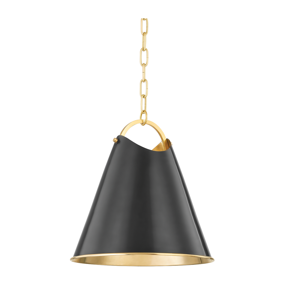 Hudson Valley Lighting Burnbay 1 Light 13.75 inch Pendant Ceiling Light