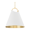 Hudson Valley Lighting Burnbay 1 Light 18.25 inch Pendant Ceiling Light