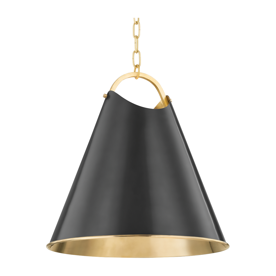 Hudson Valley Lighting Burnbay 1 Light 18.25 inch Pendant Ceiling Light