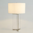 Global Views Nickel Y Table Lamp