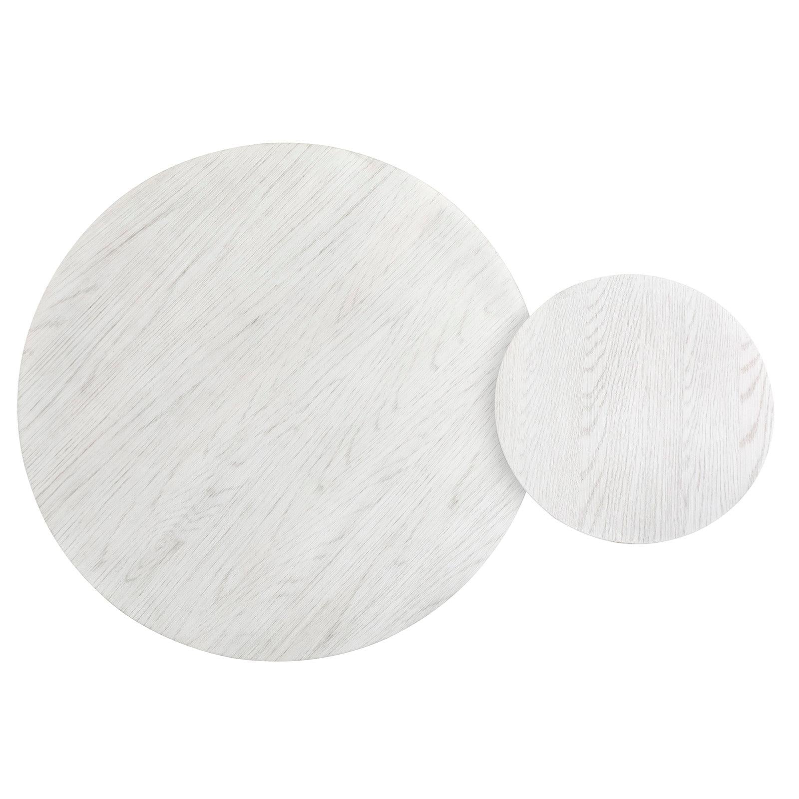 Salt Life Home Sunset Cove Moonlight Pearl Nesting Cocktail Table with Casters Sale