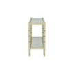 Chelsea House Conner Cane Console Table