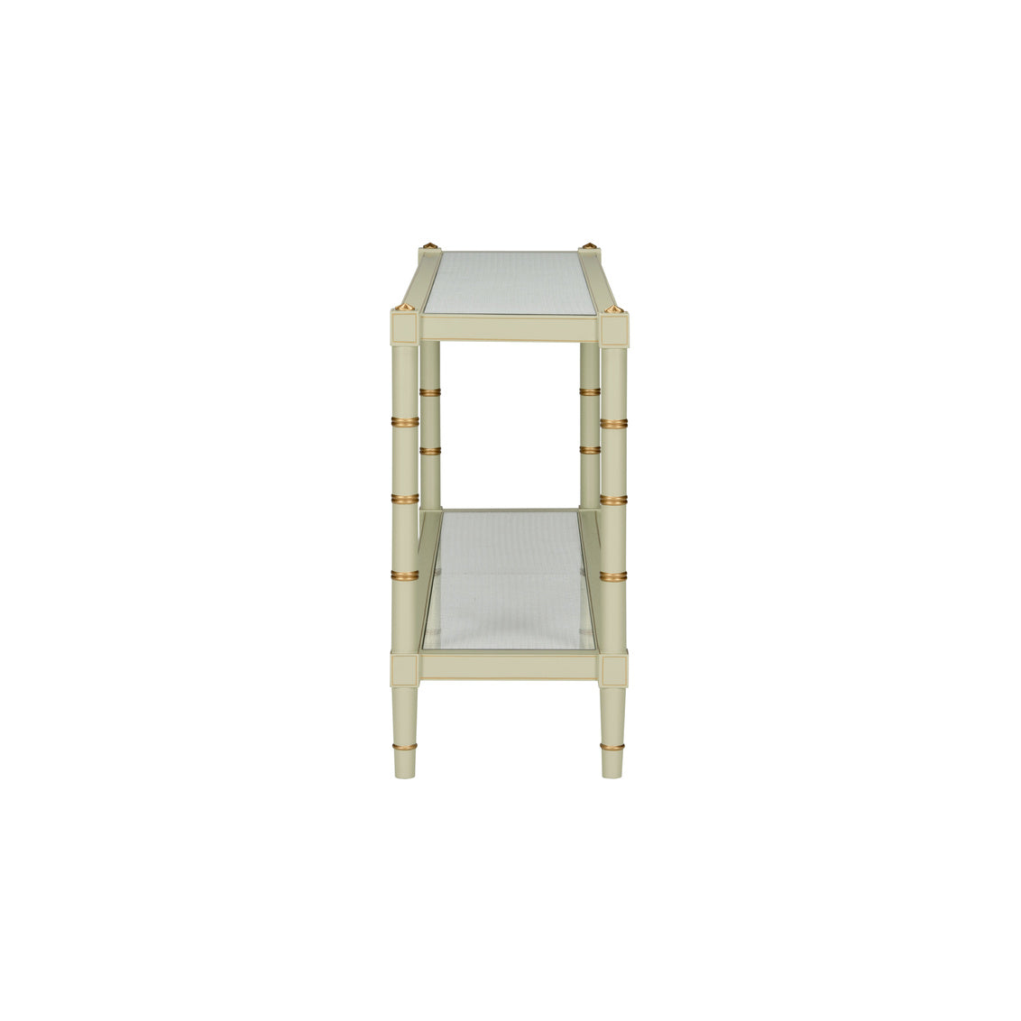 Chelsea House Conner Cane Console Table