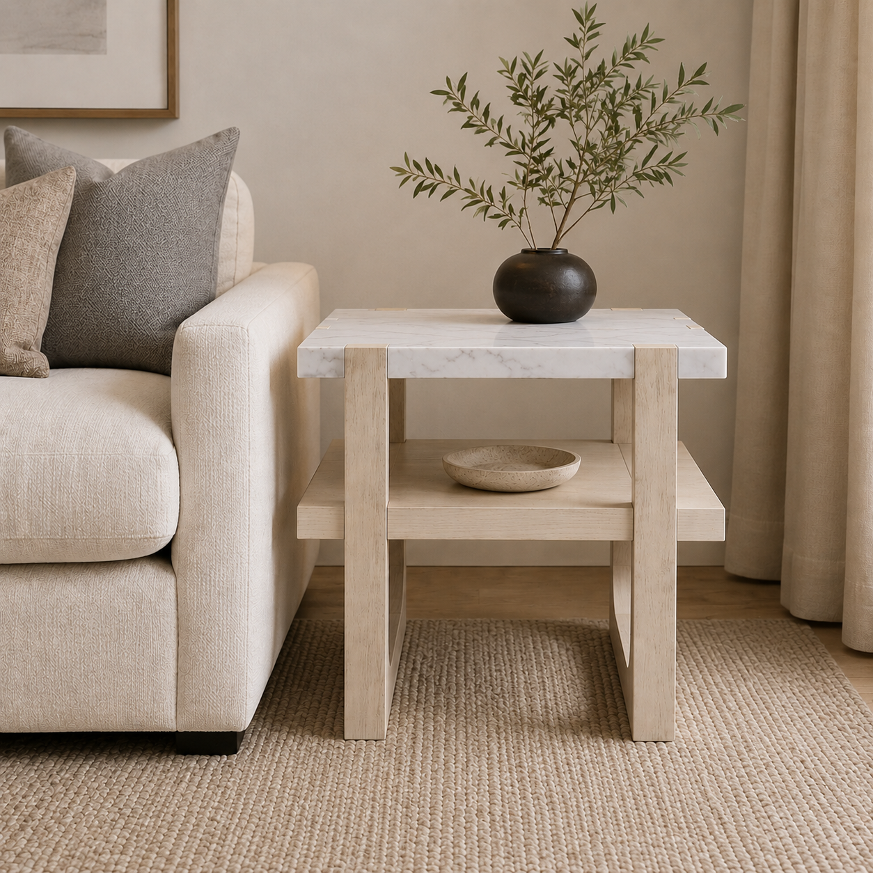 BMC Newport Rectangular End Table