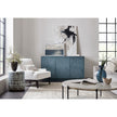 Hooker Furniture Melange Round Valley Three Door Entertainment Credenza