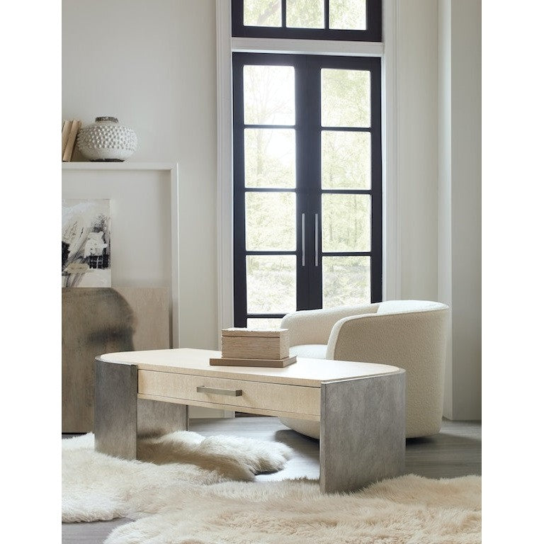 Hooker Furniture Melange Silverfrost Cocktail Table