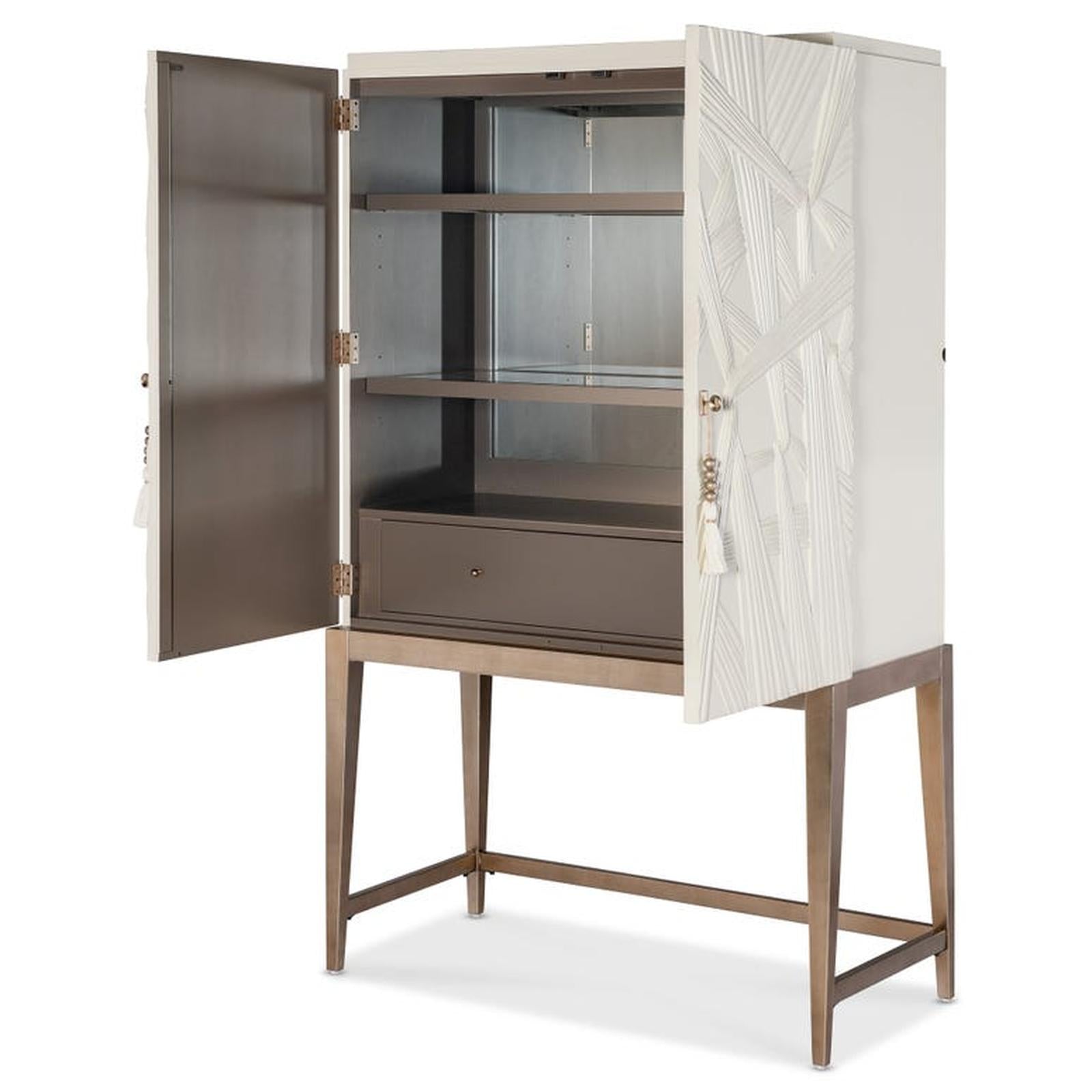 Hooker Furniture Melange Dream Weaver Bar Cabinet