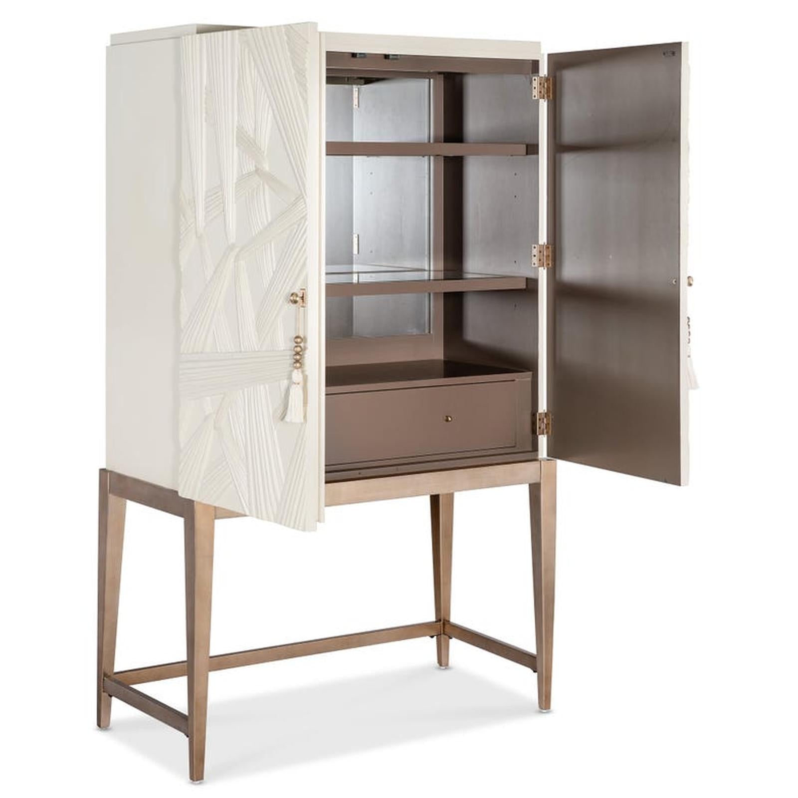 Hooker Furniture Melange Dream Weaver Bar Cabinet