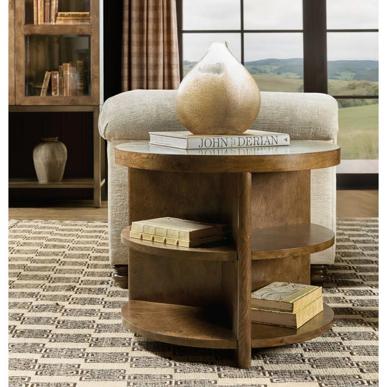 Hooker Furniture Melange Mulholland Round End Table