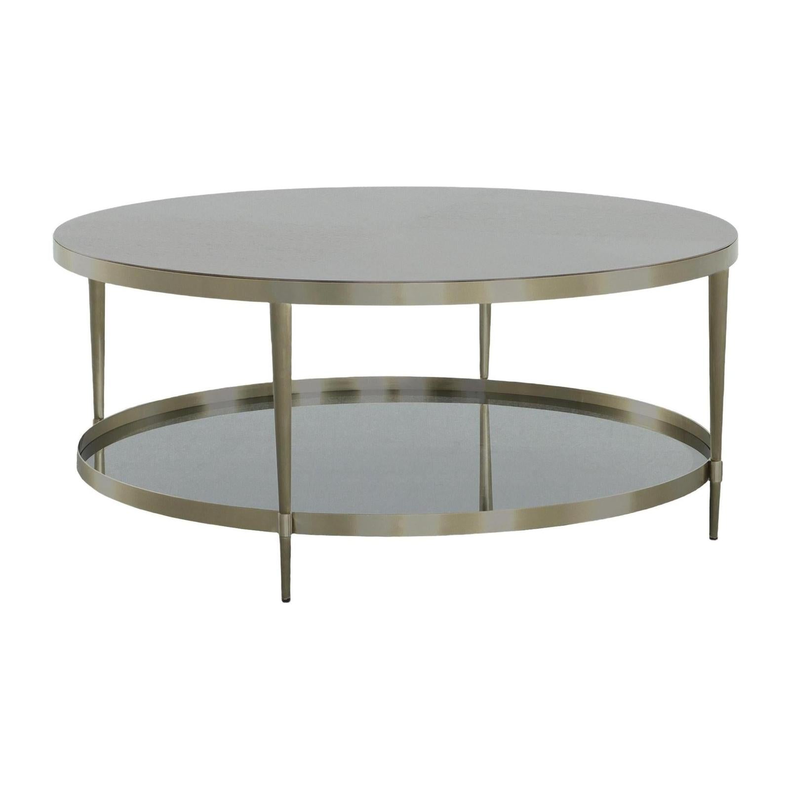 Fairfield Libby Langdon Marlowe Tiered Round Cocktail Table