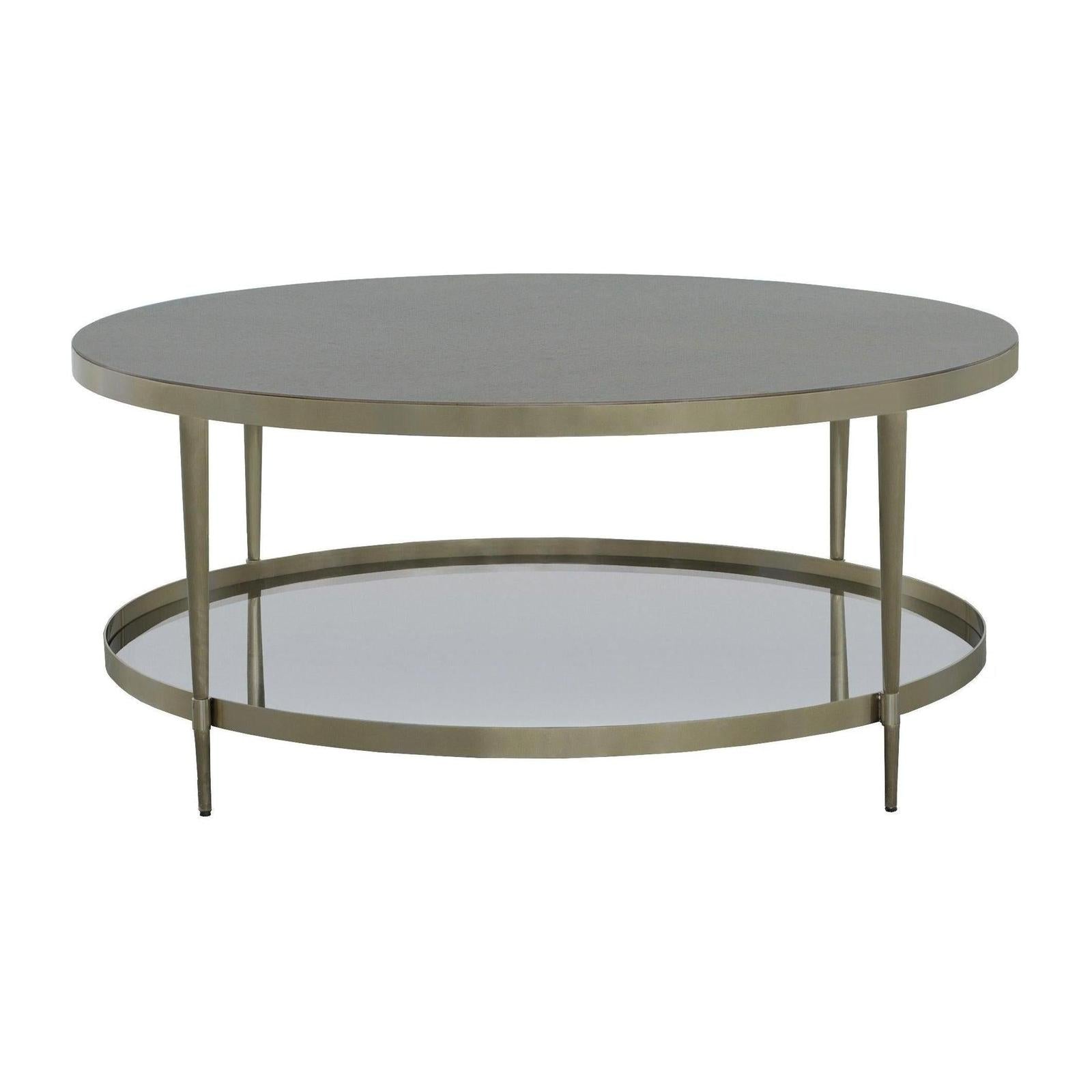 Fairfield Libby Langdon Marlowe Tiered Round Cocktail Table