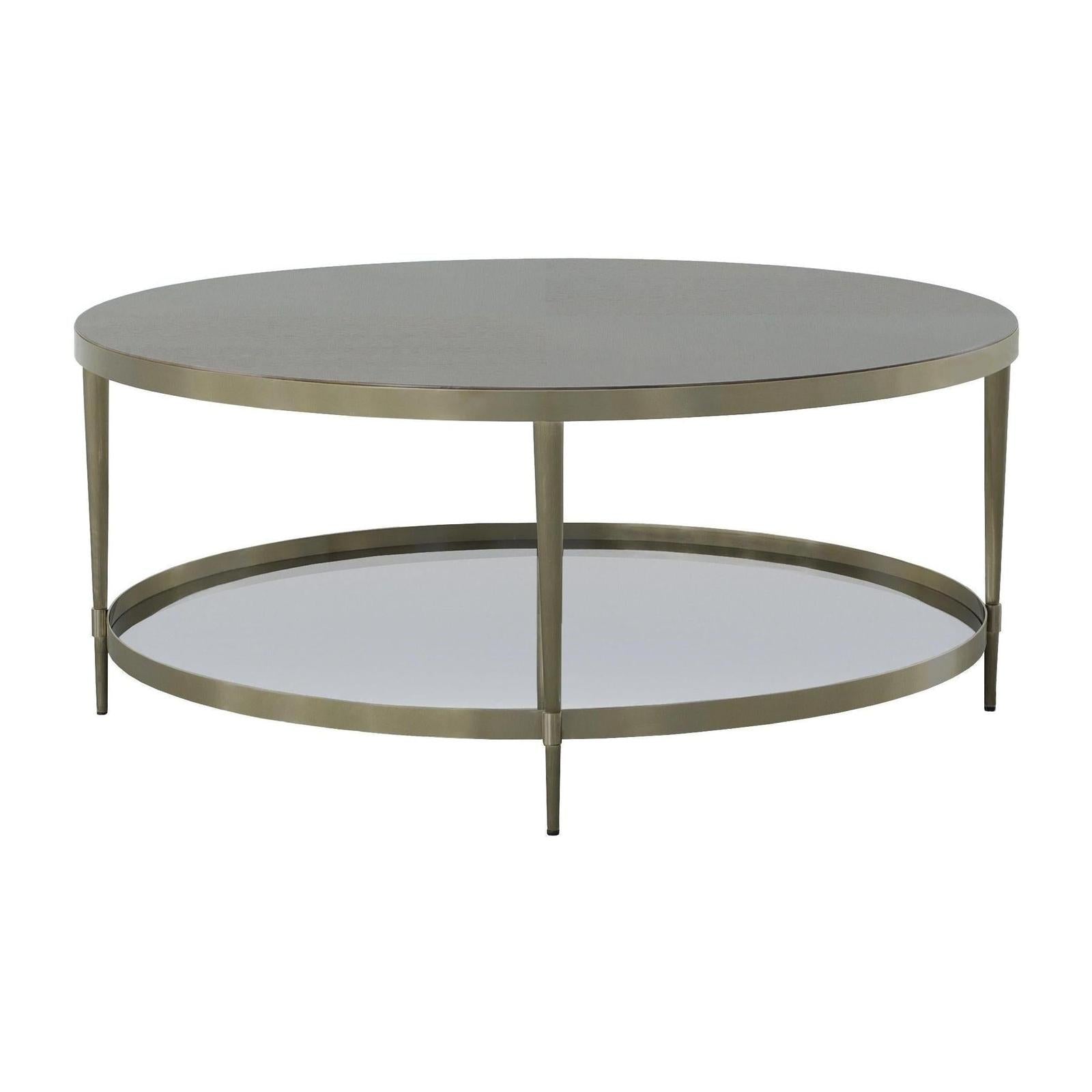 Fairfield Libby Langdon Marlowe Tiered Round Cocktail Table