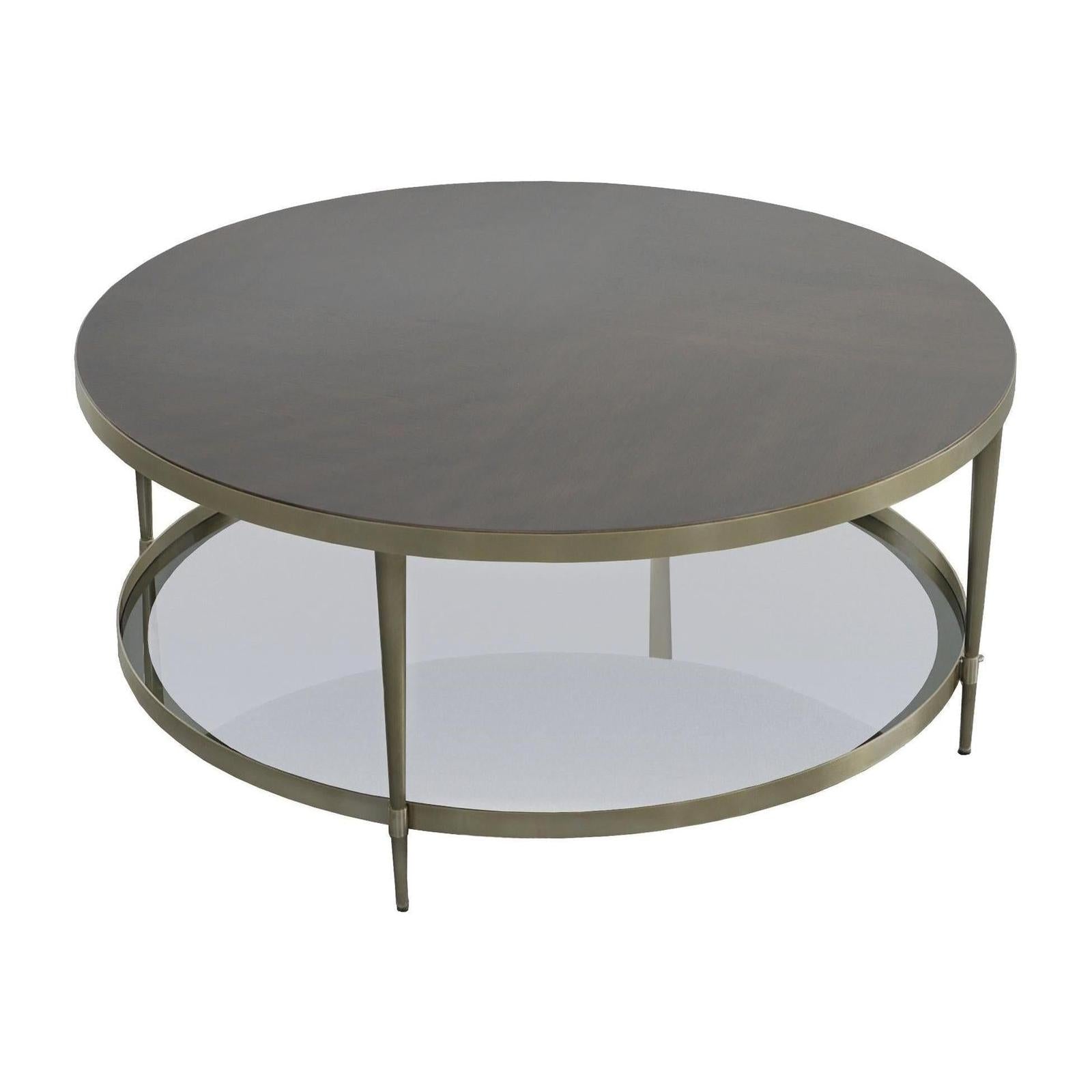 Fairfield Libby Langdon Marlowe Tiered Round Cocktail Table
