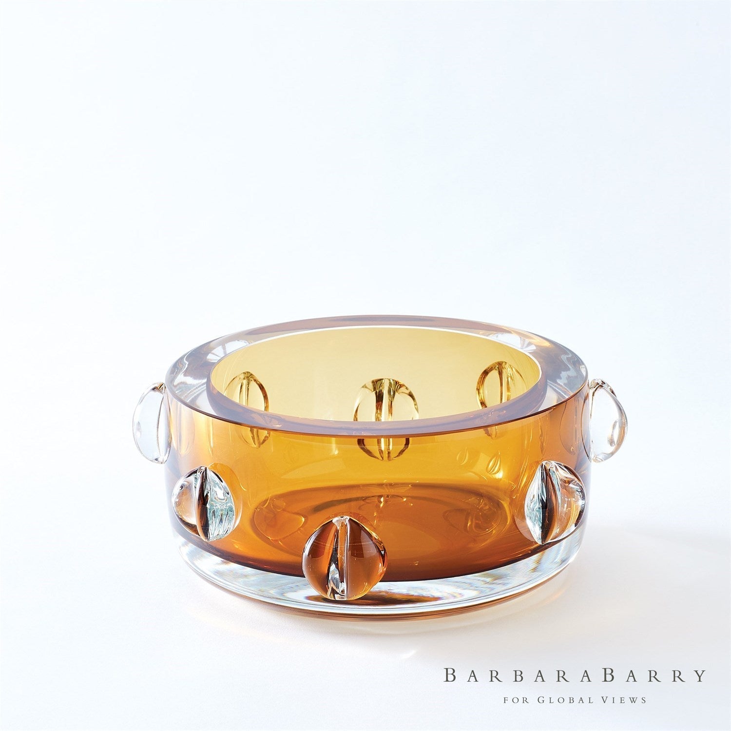 Global Views Glass Vase & Bowl