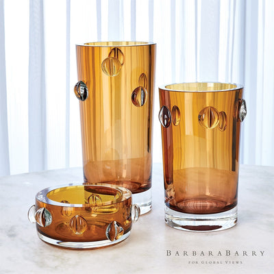 Global Views Glass Vase & Bowl