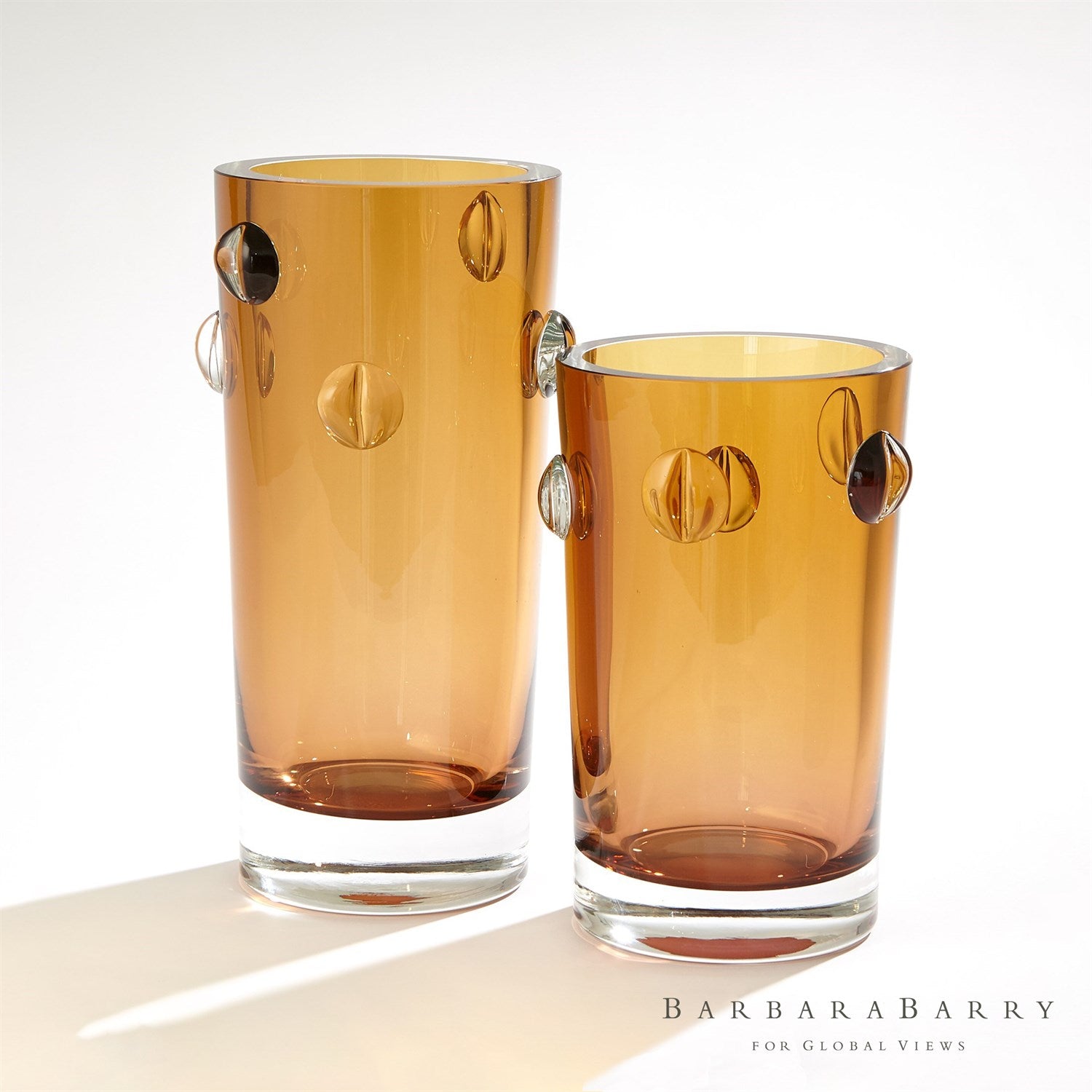 Global Views Glass Vase & Bowl