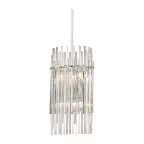 Hudson Valley Lighting Wallis 6 Light 10.5 inch Pendant Ceiling Light