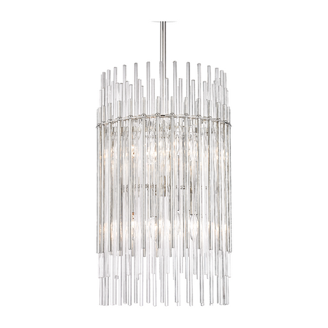 Hudson Valley Lighting Wallis 8 Light 15 inch Pendant Ceiling Light
