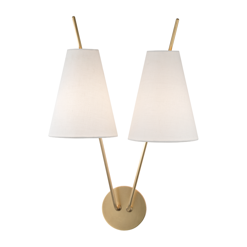 Hudson Valley Lighting Campagna 2 Light 14 inch Wall Sconce Wall Light