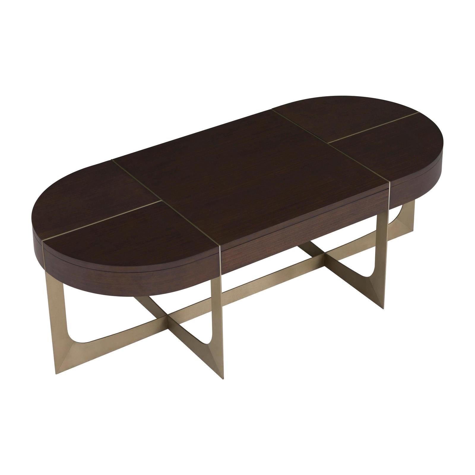 Fairfield Libby Langdon Goddard Oval Cocktail Table
