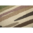 Feizy Eden 39QXF Modern Abstract Rug in Ivory/Brown/Blue