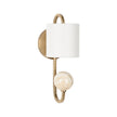 Wildwood Varese Marble Sphere Wall Sconce
