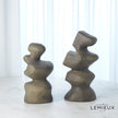 Global Views Dark Grey Mguyon Sculptures Set of 2