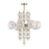 Hudson Valley Lighting Calypso 8 Light 33.5 inch Chandelier Ceiling Light