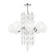 Hudson Valley Lighting Calypso 8 Light 33.5 inch Chandelier Ceiling Light
