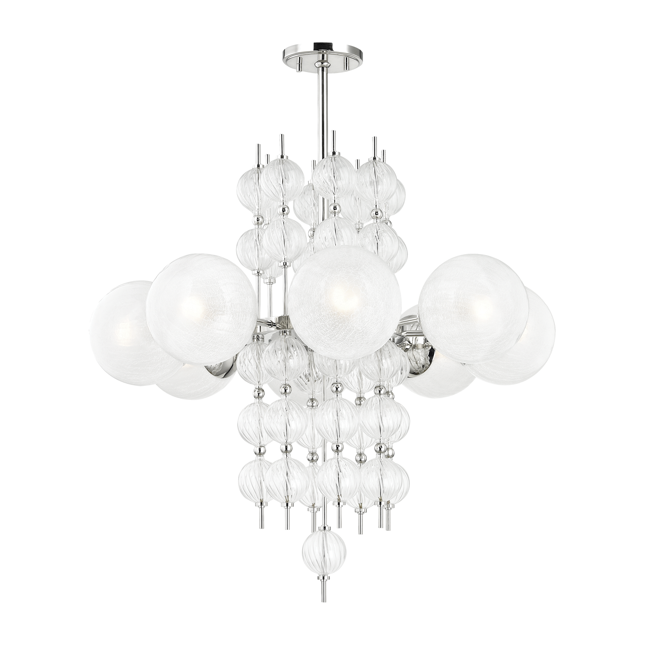 Hudson Valley Lighting Calypso 8 Light 33.5 inch Chandelier Ceiling Light
